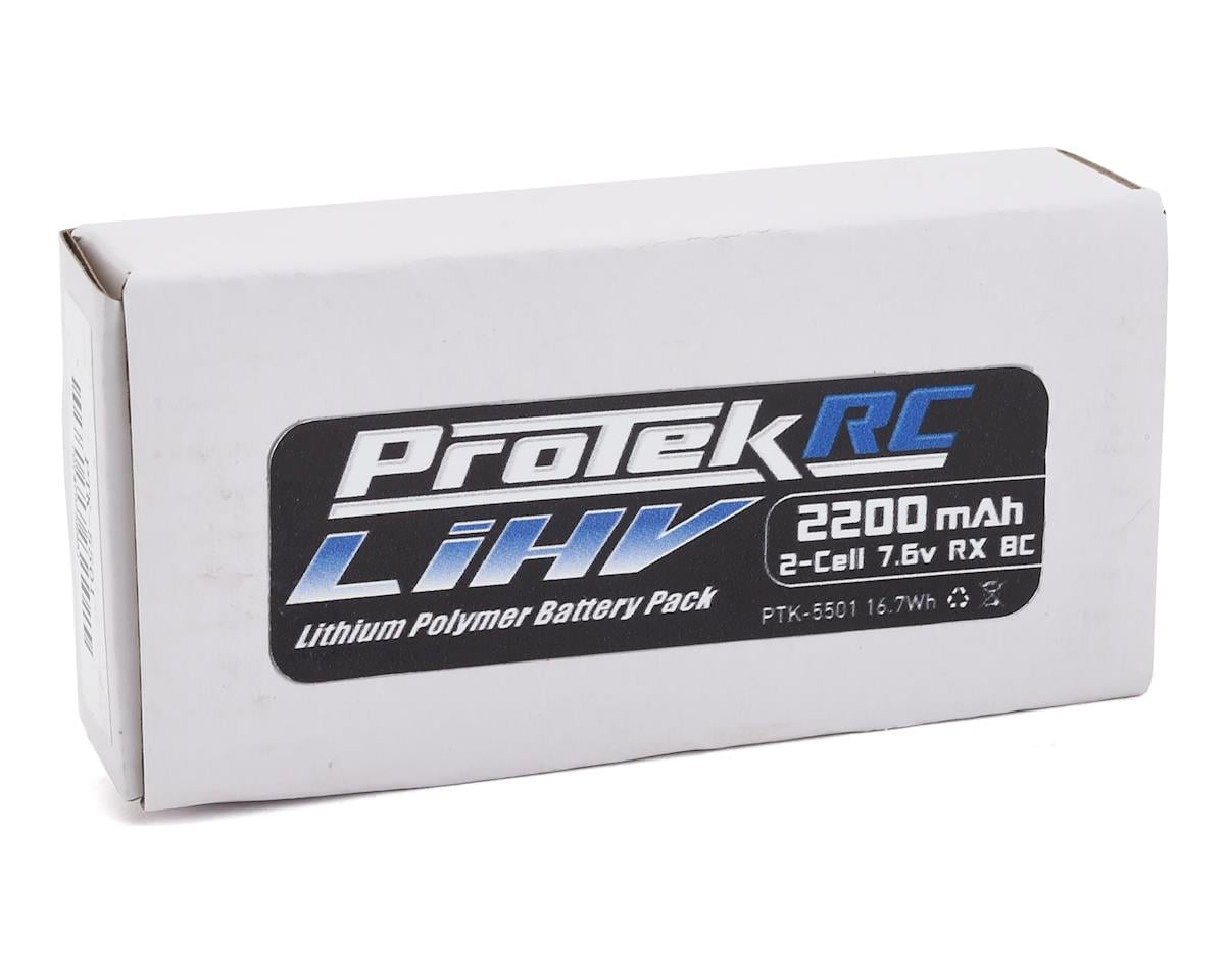 ProTek RC HV LiPo Receiver Battery Pack (Mugen/AE/8ight-X) (7.6V/2200mAh)
