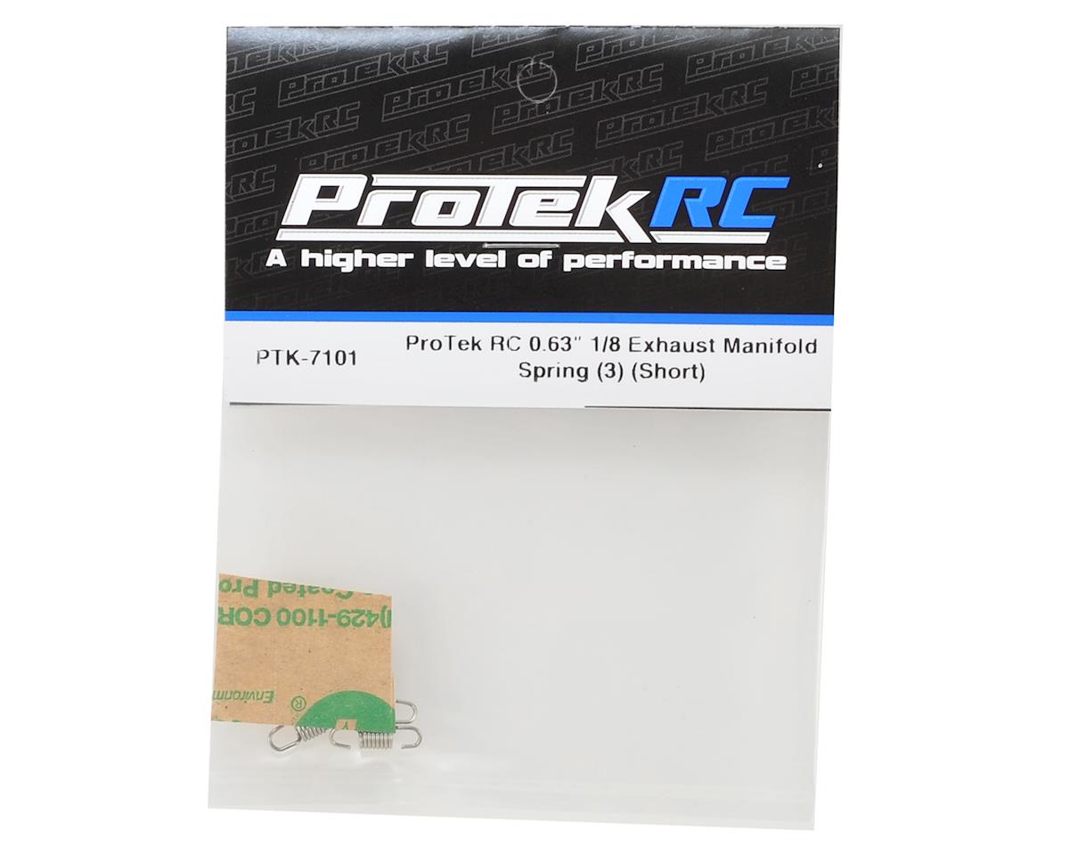 ProTek RC 0.63" 1/8 Exhaust Manifold Spring (3) (Short)