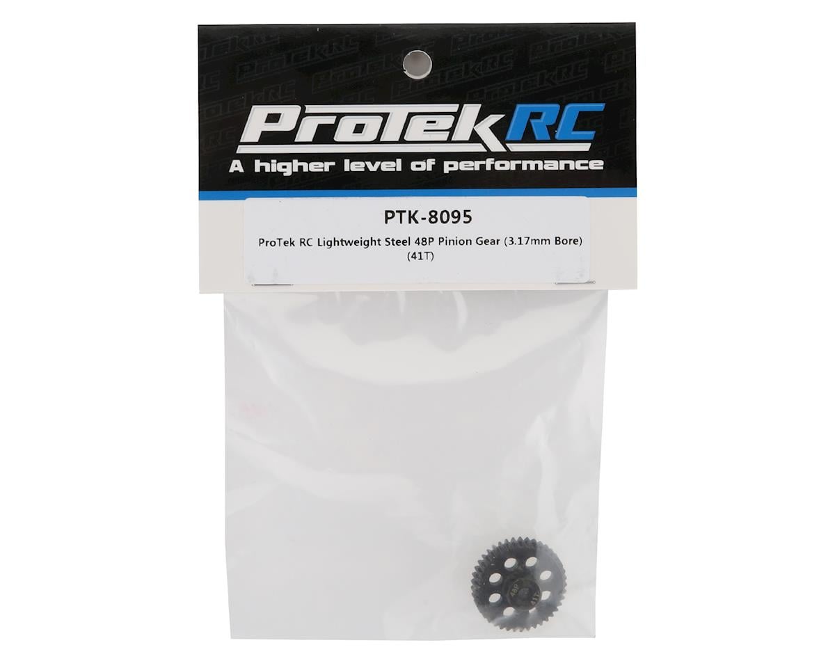ProTek RC Lightweight Steel 48P Pinion Gear (3.17mm Bore) (41T)