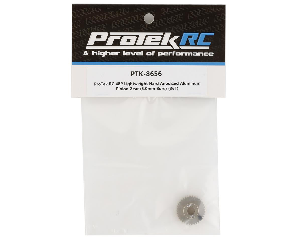 ProTek RC 48P Lightweight Hard Anodized Aluminum Pinion Gear (5.0mm Bore) (36T)