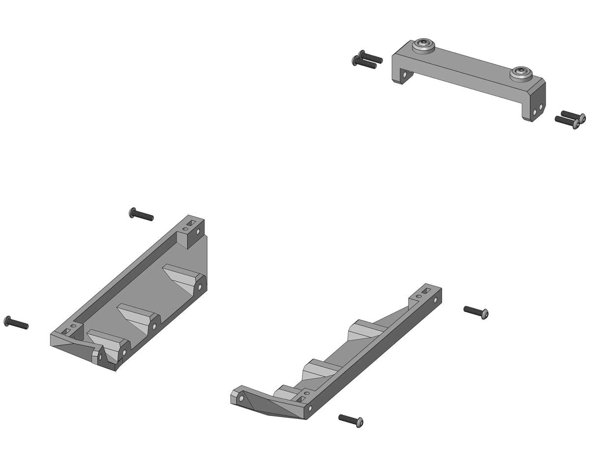 ShrinkRC RC4WD Chevrolet K10 Scottsdale Body Mounts for Traxxas TRX-4