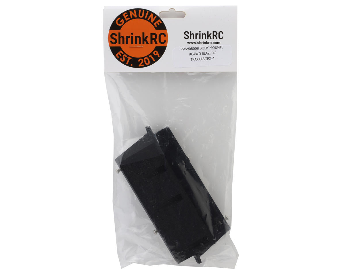 ShrinkRC Traxxas TRX-4® Body Mounts For RC4WD Chevrolet Blazer Body