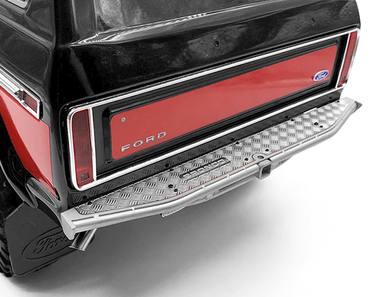 RC4WD CChand KS Rear Bumper for Traxxas TRX-4 Bronco (Silver)