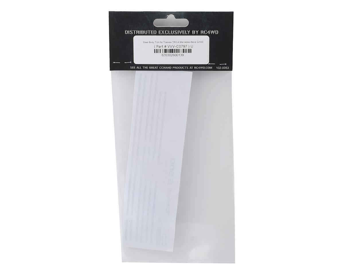 RC4WD CChand Steel Body Trim for TRX-4 Mercedes-Benz G-500