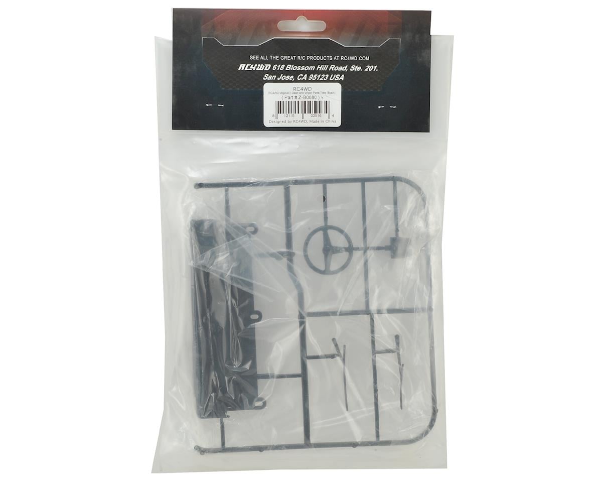 RC4WD Mojave II Dash & Wiper Parts Tree (Black)