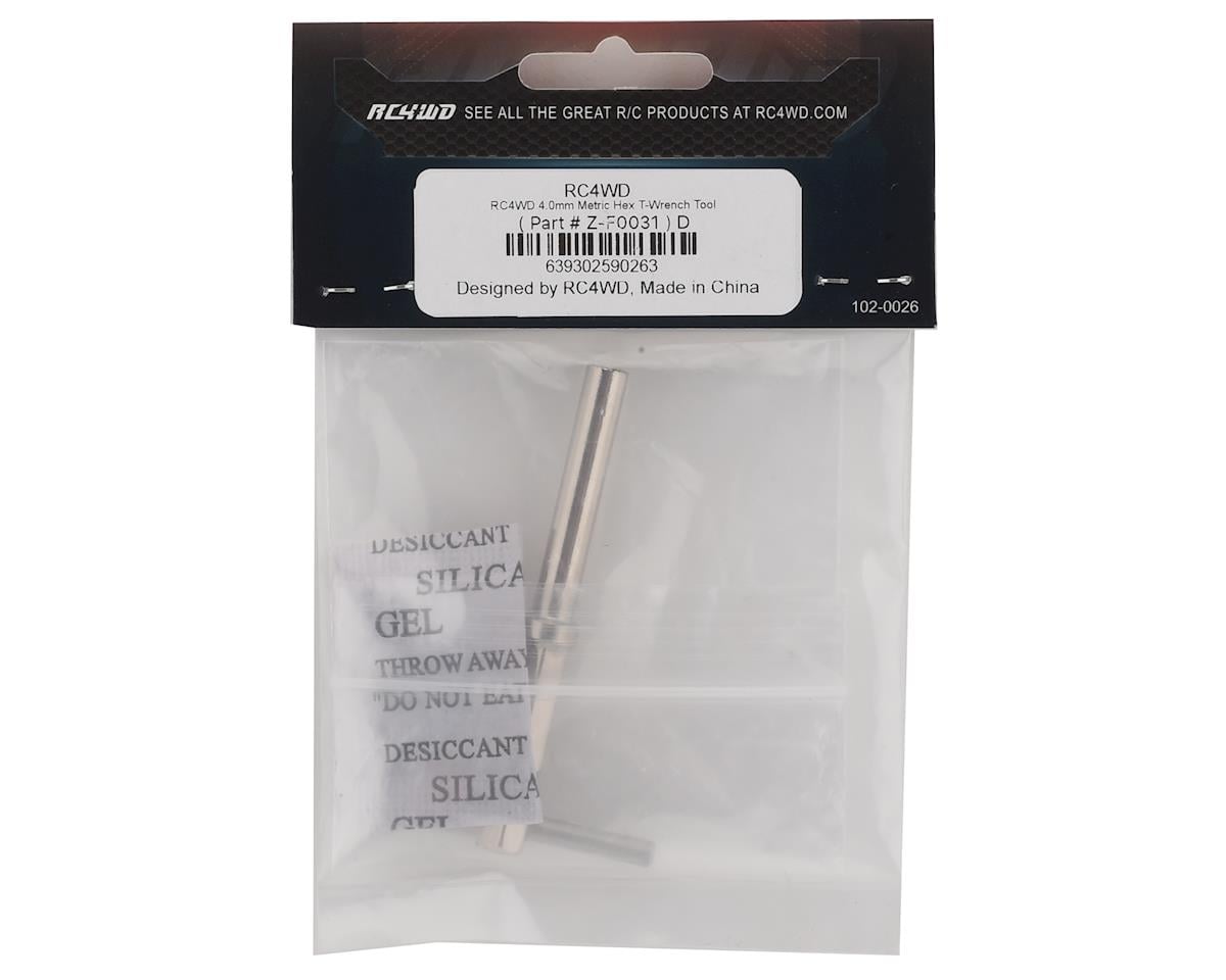 RC4WD Metric Hex T-Wrench Tool (4.0mm)