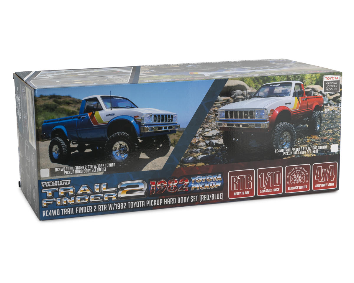 RC4WD Trail Finder 2 1/10 RTR 4WD Electric Trail Truck w/1982 Toyota Pickup Body