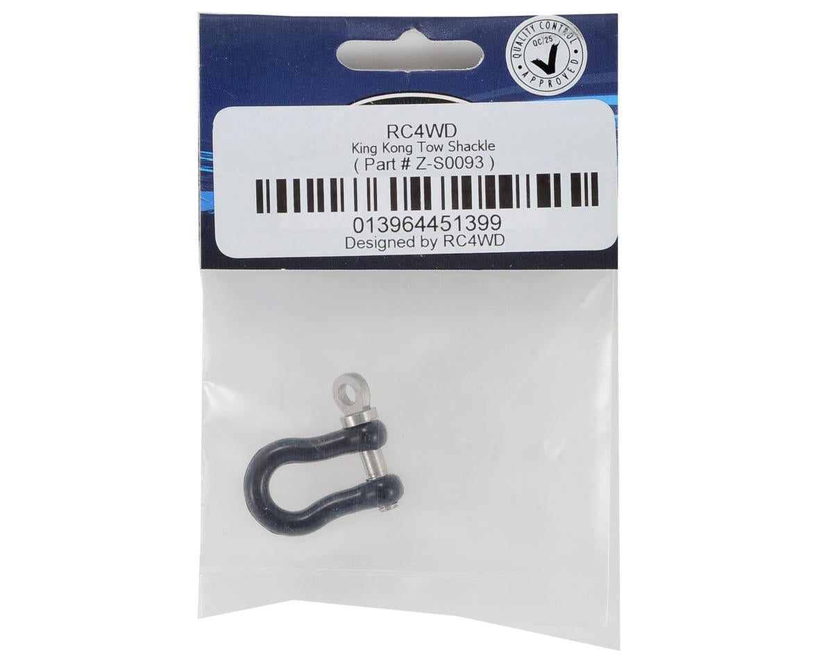 RC4WD King Kong Tow Shackle (Black)
