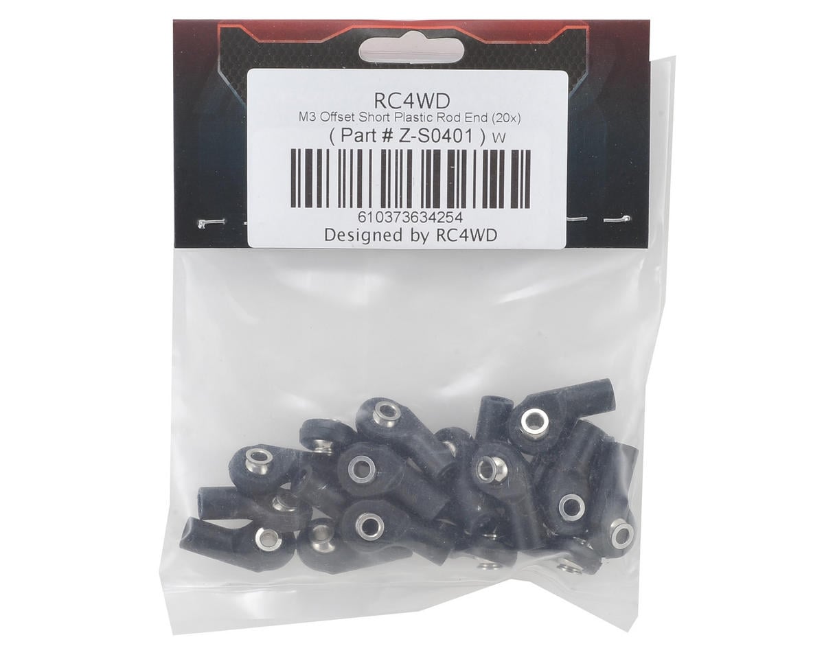 RC4WD M3 Offset Short Plastic Rod End (20)