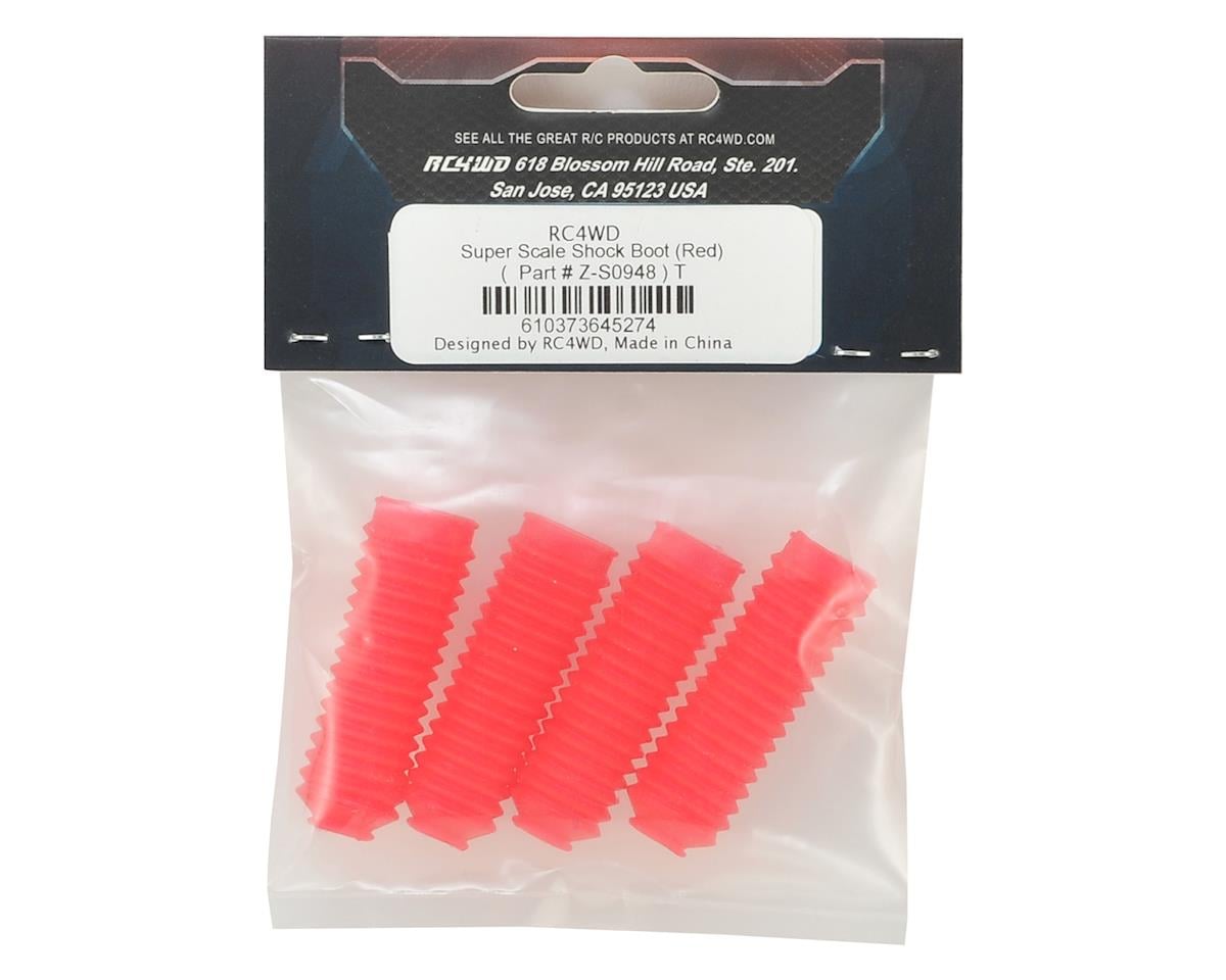 RC4WD Super Scale Shock Boot (Red)