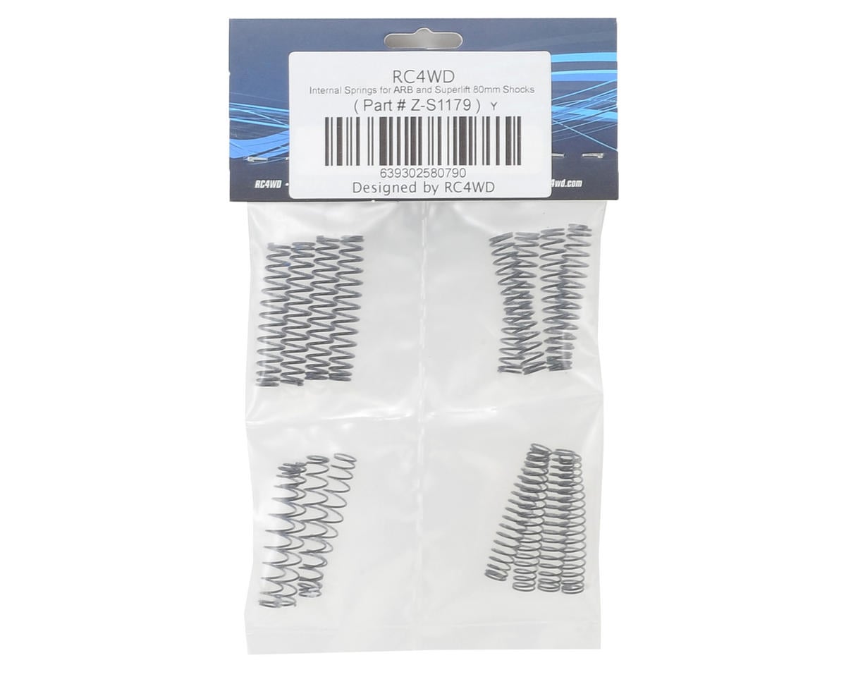 RC4WD Superlift 80mm Internal Shock Spring Set (80mm)