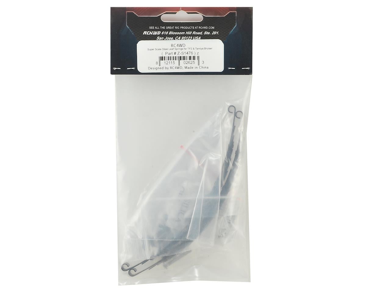 RC4WD Trail Finder 2 & Tamiya Bruiser Super Scale Steel Leaf Springs