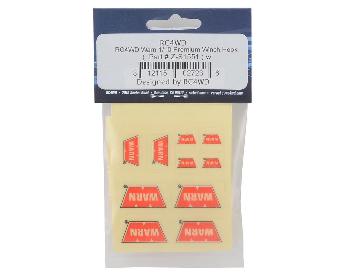 RC4WD 1/10 Warn Premium Winch Hook