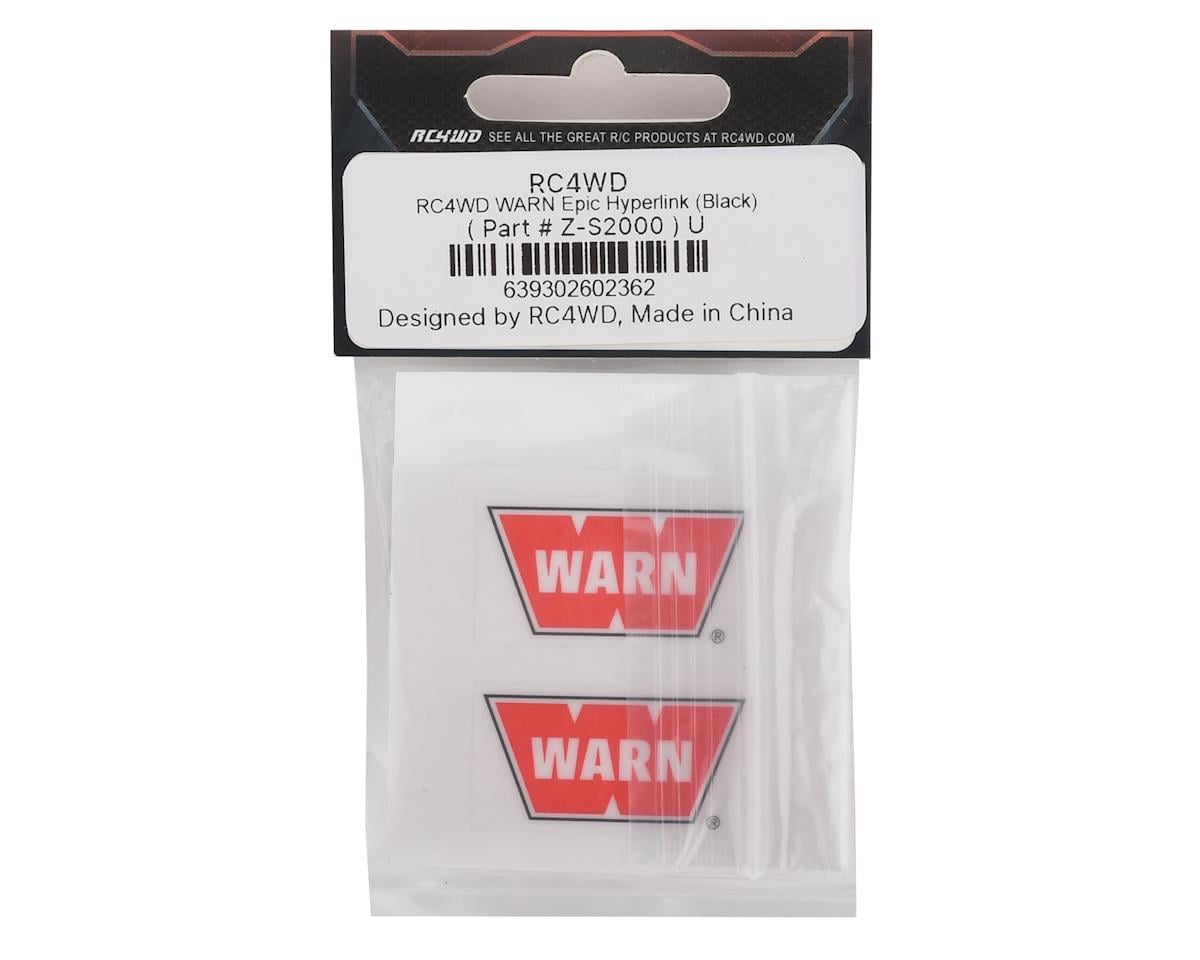 RC4WD WARN Epic Hyperlink Shackle (Black)