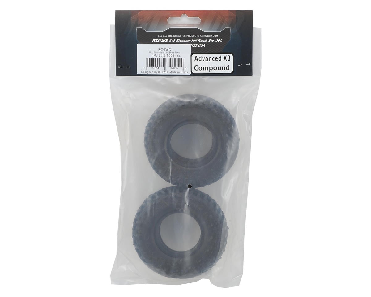 RC4WD Mud Thrashers 1.9" Scale Crawler Tire (2) (X3)