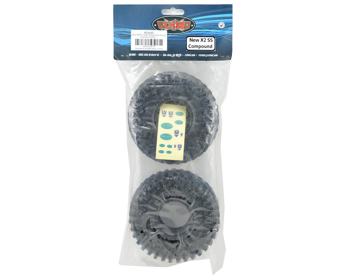 RC4WD Interco IROK Super Swamper 2.2" Scale Rock Crawler Tires (2) (X2)