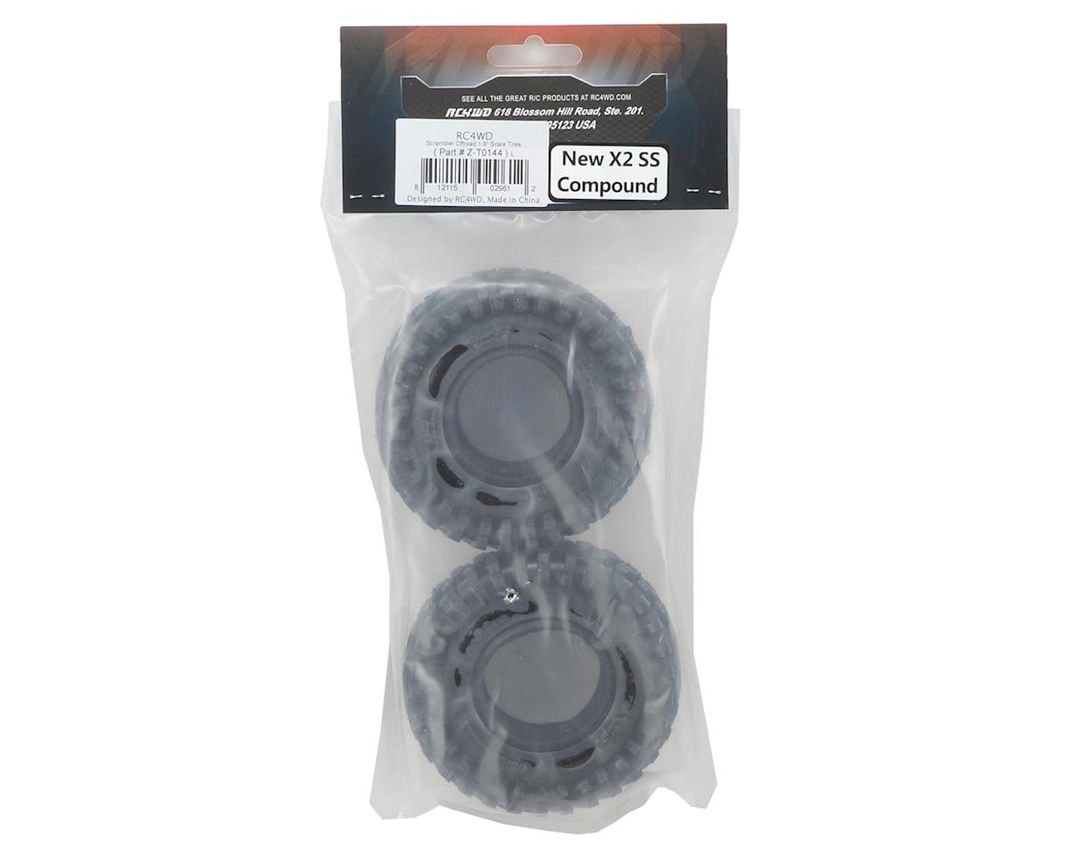 RC4WD Scrambler Off Road 1.9" Scale Tires (X2)