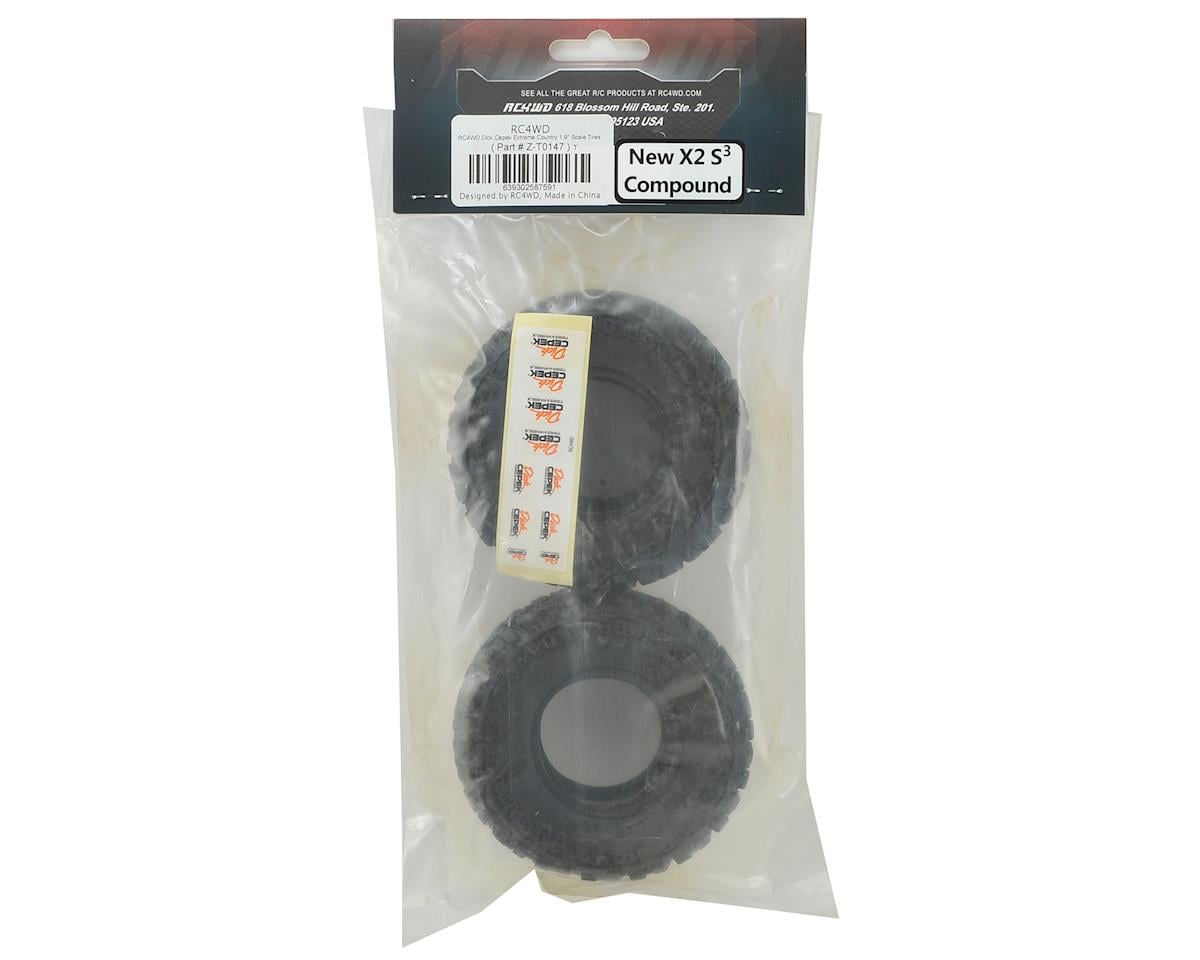 RC4WD Dick Cepek Extreme Country 1.9" Scale Tires (2) (X2)