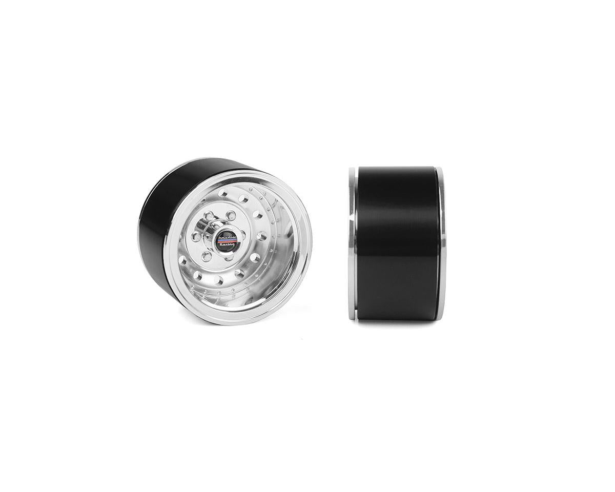RC4WD American Racing 1.9" Outlaw II Deep Dish Beadlock Wheels (Chrome) (4)