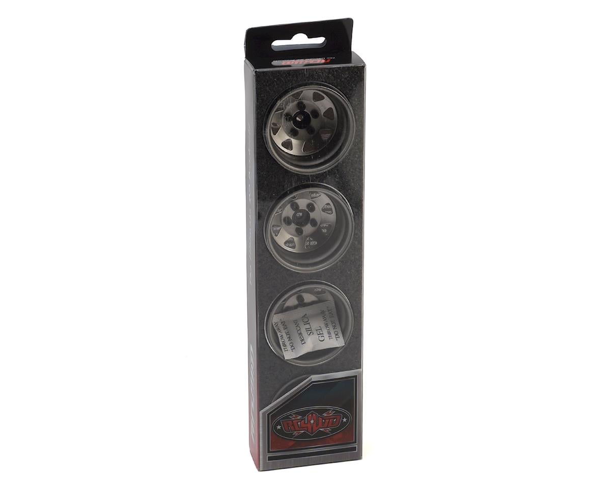 RC4WD 5 Lug Deep Dish Wagon 1.9" Steel Stamped Beadlock Wheels (Plain)