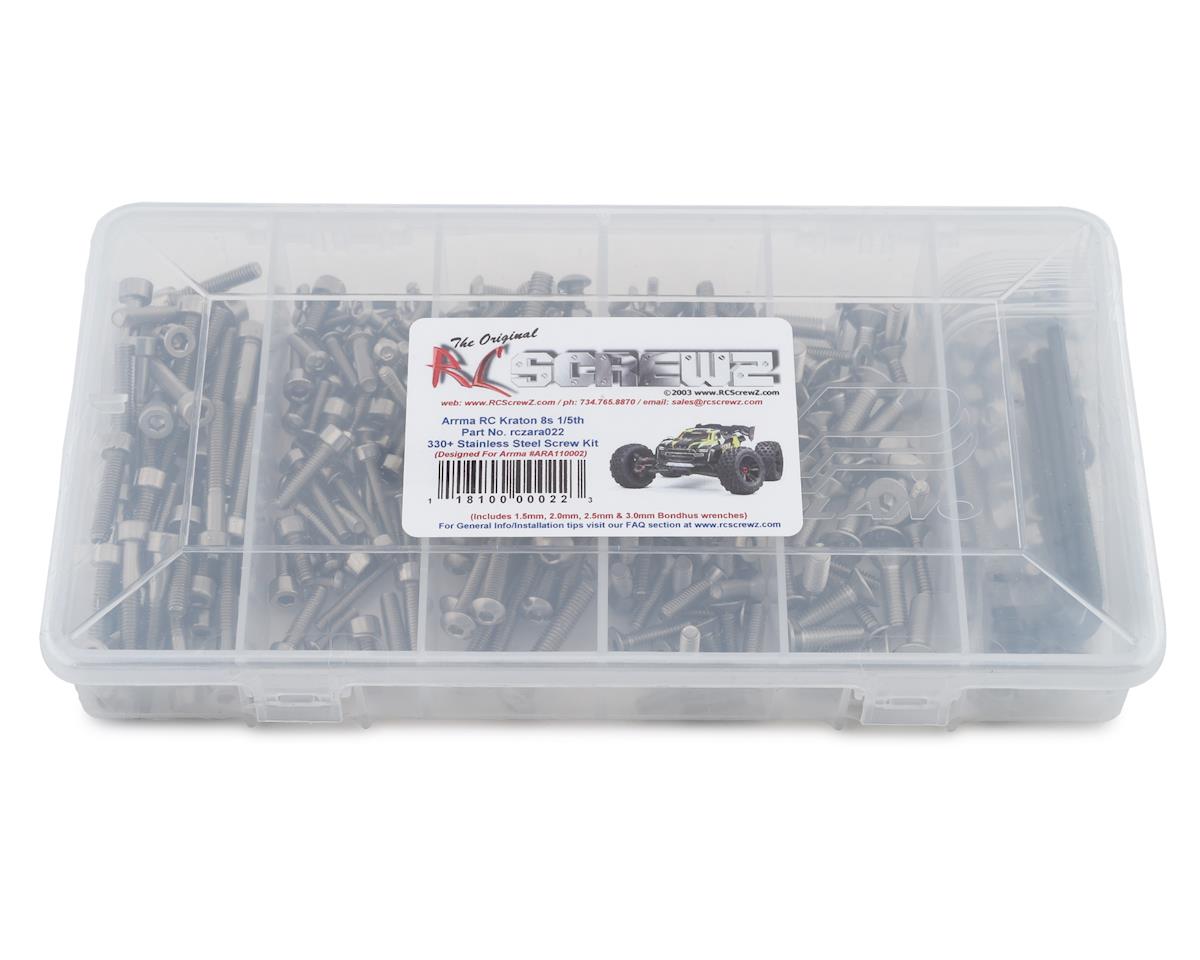 RC Screwz Arrma Kraton 8S Stainless Steel Screw Kit
