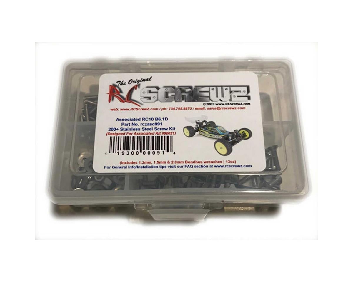RC Screwz Associated RC10B6.1D Stainless Steel Screw Kit