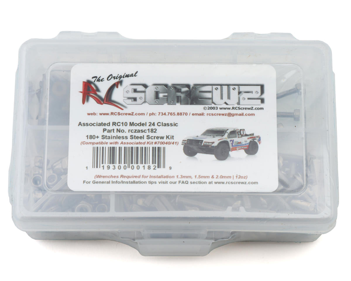 RC Screwz Team Associated Pro2 SC10SW Stainless Steel Screw Kit