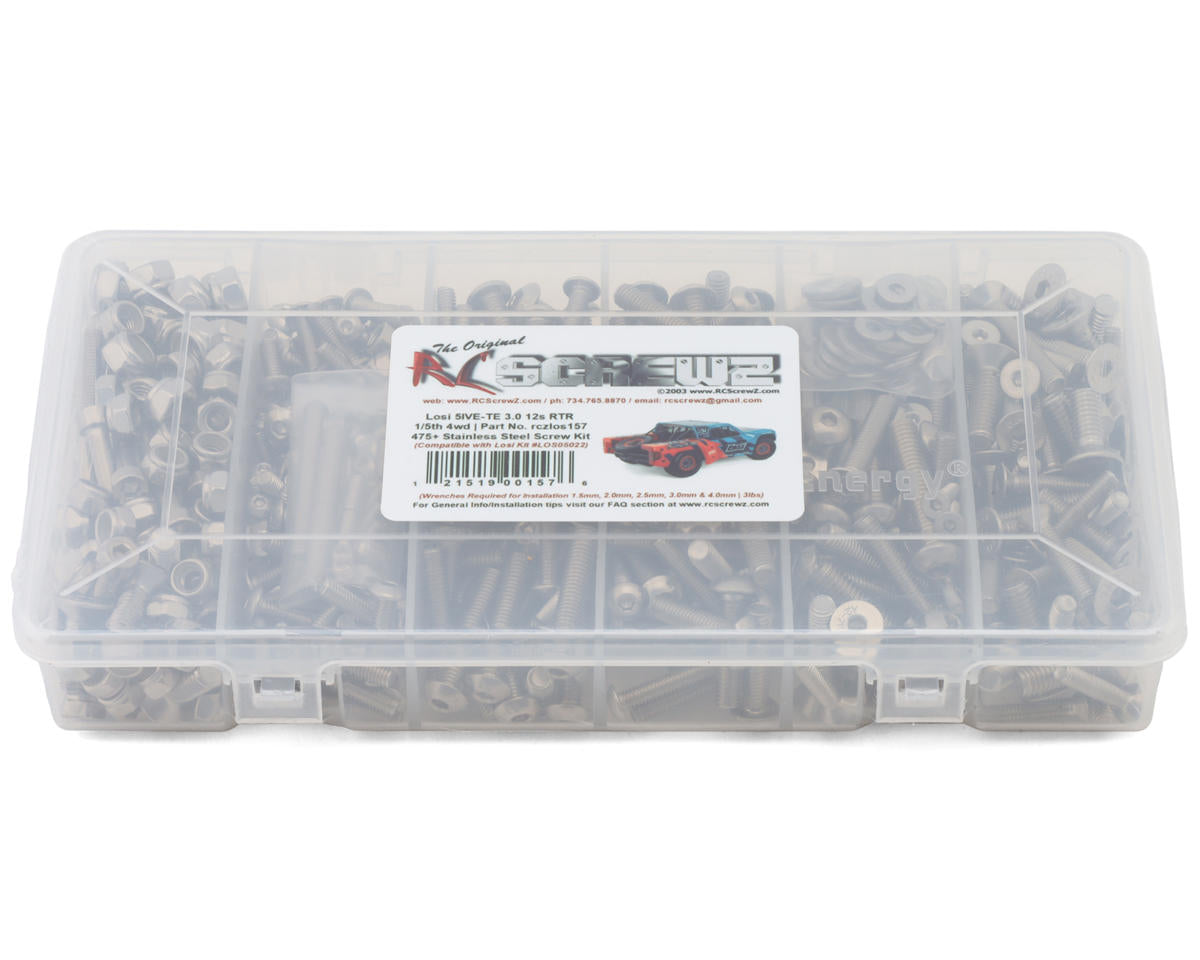 RC Screwz Losi 5IVE-TE 3.0 12S RTR 1/5 4WD Desert Truck Stainless Steel Screw