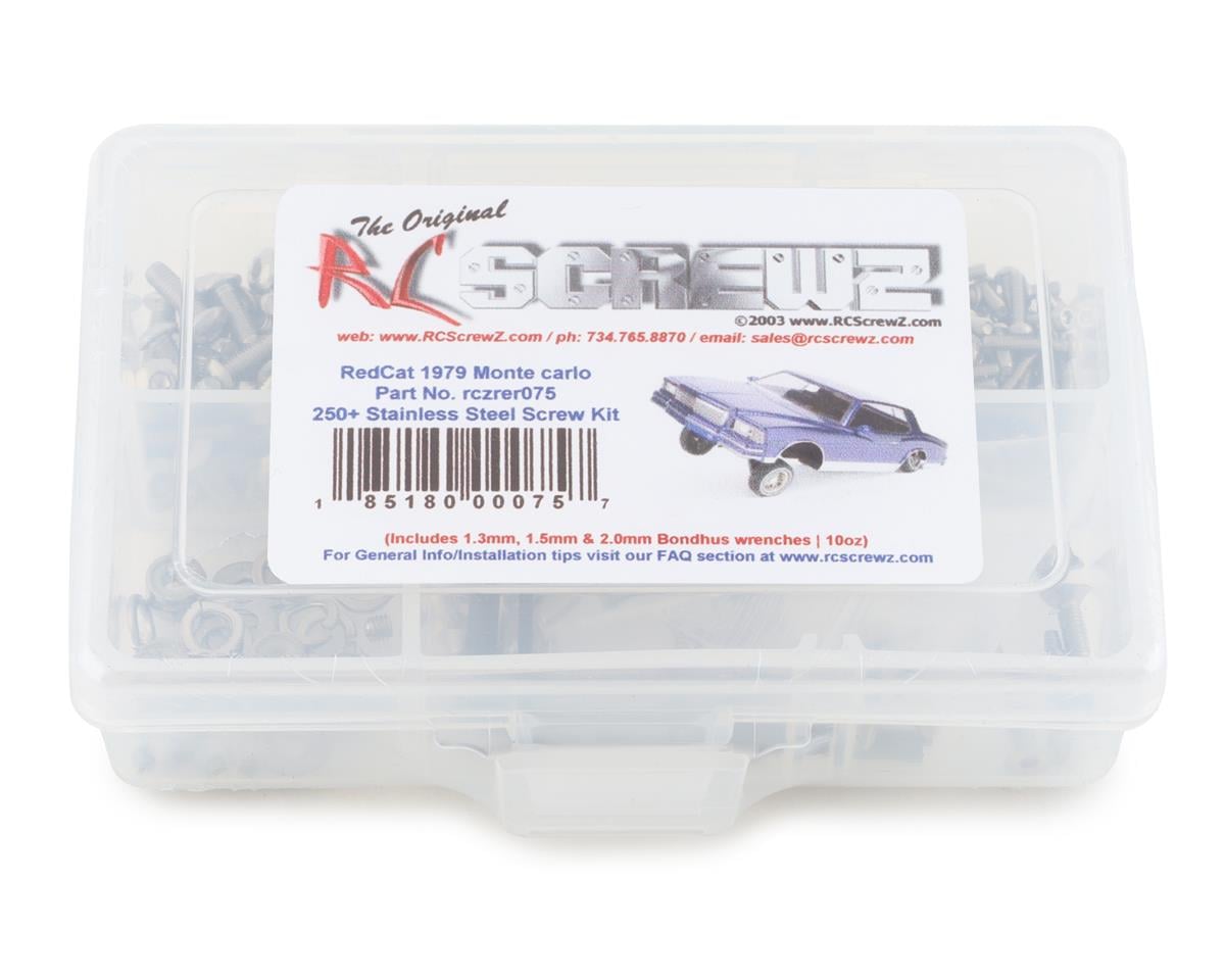 RC Screwz RedCat 1979 Monte Carlo Lowrider Stainless Steel Screw Kit
