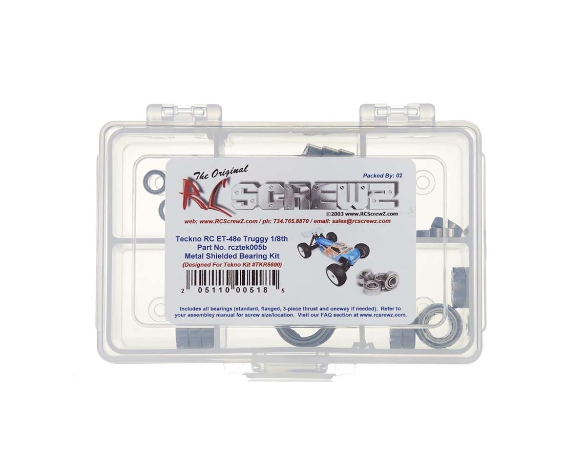 RC Screwz Tekno RC ET48 1/8 Truggy Metal Shielded Bearing Kit