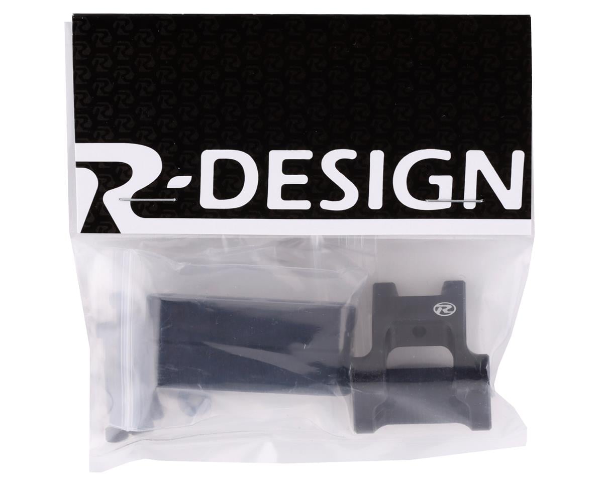 R-Design 22 Stand Up Transmission Wheelie Bar Mount V2 (Black)