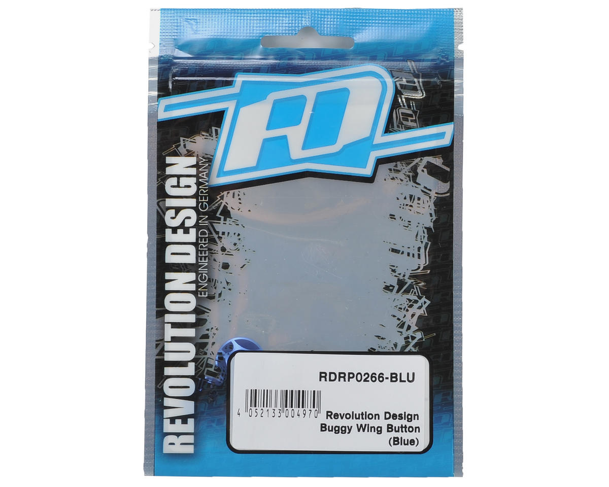 Revolution Design Buggy Wing Button (Blue)