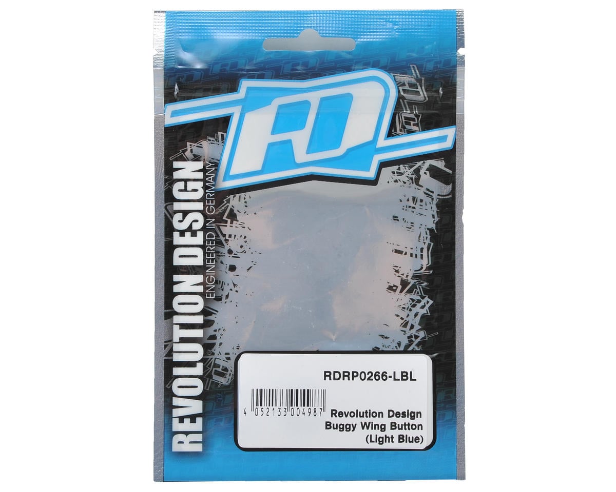 Revolution Design Buggy Wing Button (Light Blue)
