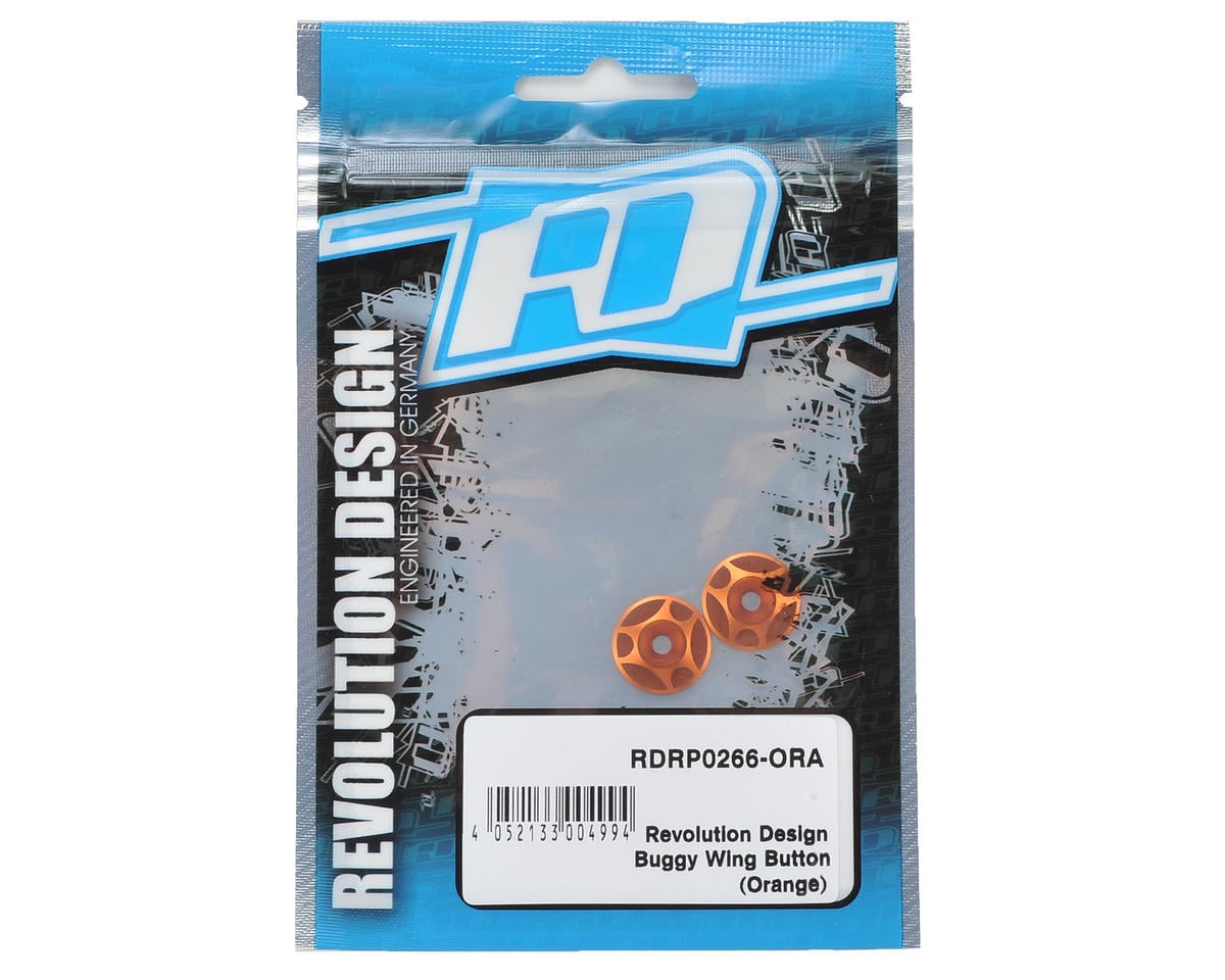 Revolution Design Buggy Wing Button (Orange)
