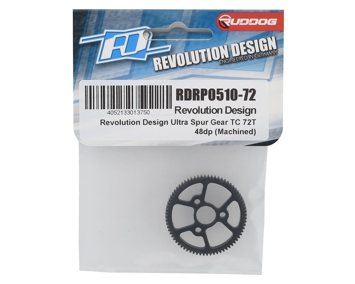 Revolution Design Machined 48P TC Ultra Spur Gear (72T)