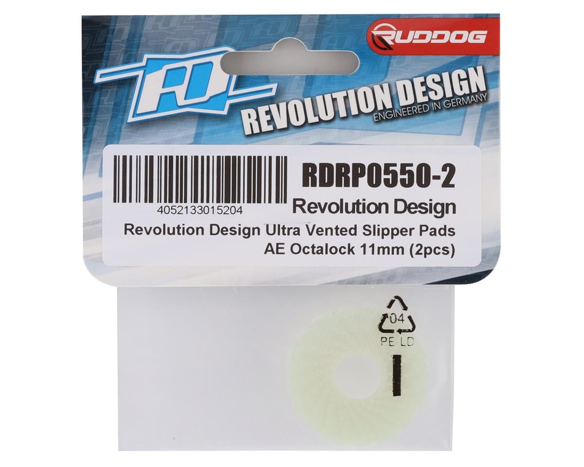 Revolution Design Associated Octalock 11mm Ultra Vented Slipper Pads (2)