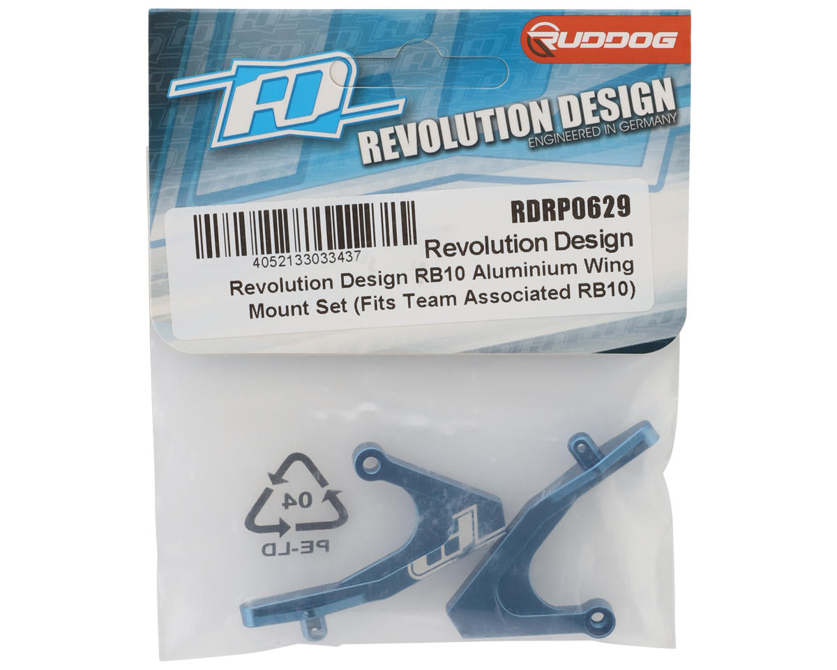Revolution Design AE RB10 Aluminum Wing Mount (Blue)