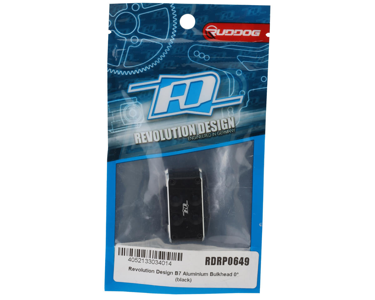 Revolution Design Aluminum B7 Bulkhead (Black) (0°)