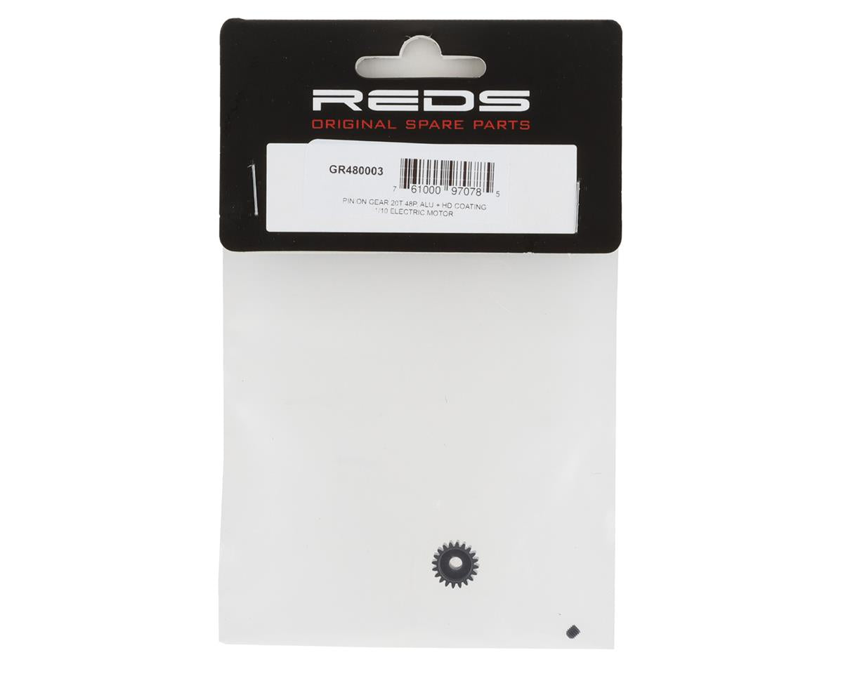 REDS Hard Coated 48P Aluminum Pinion Gear (20T)