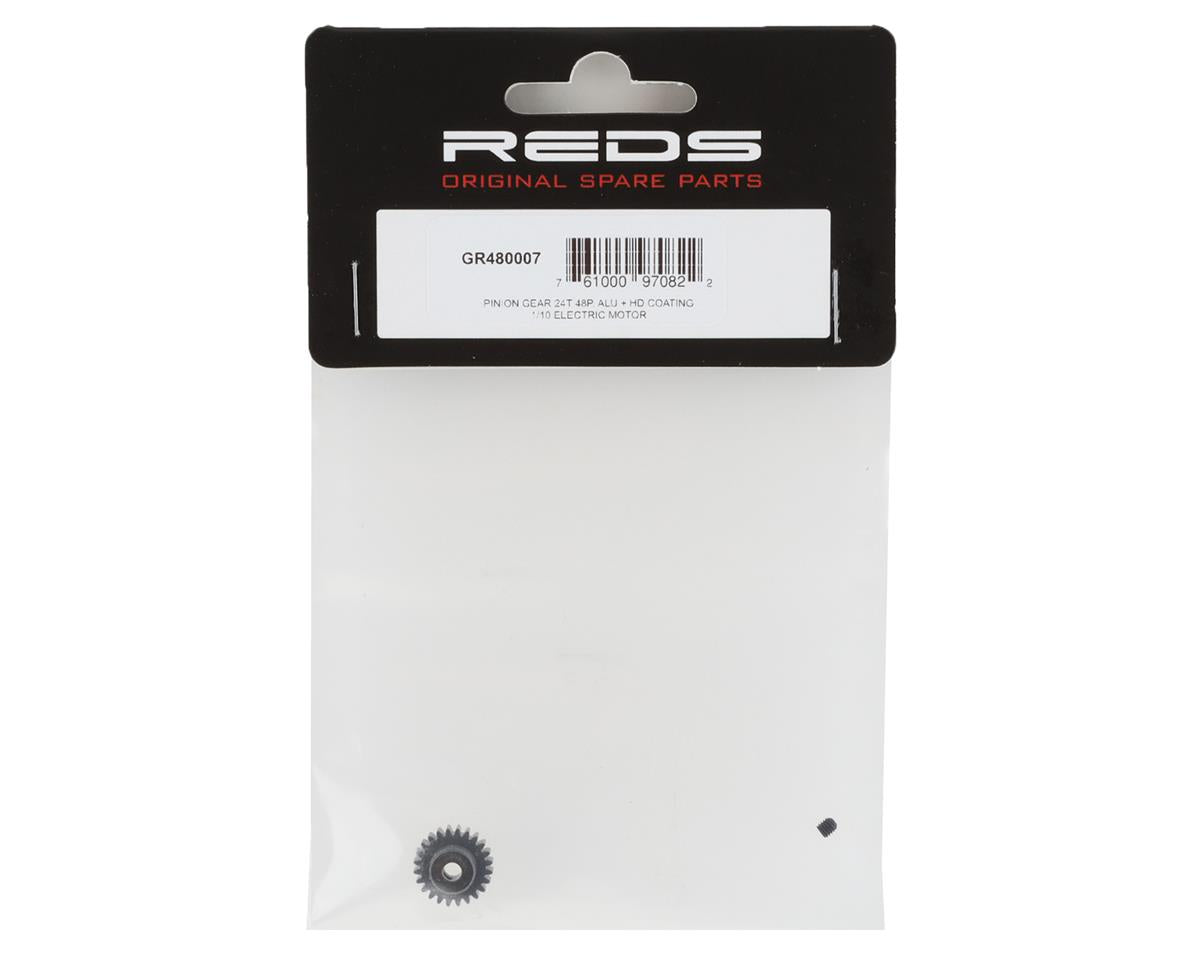 REDS Hard Coated 48P Aluminum Pinion Gear (24T)
