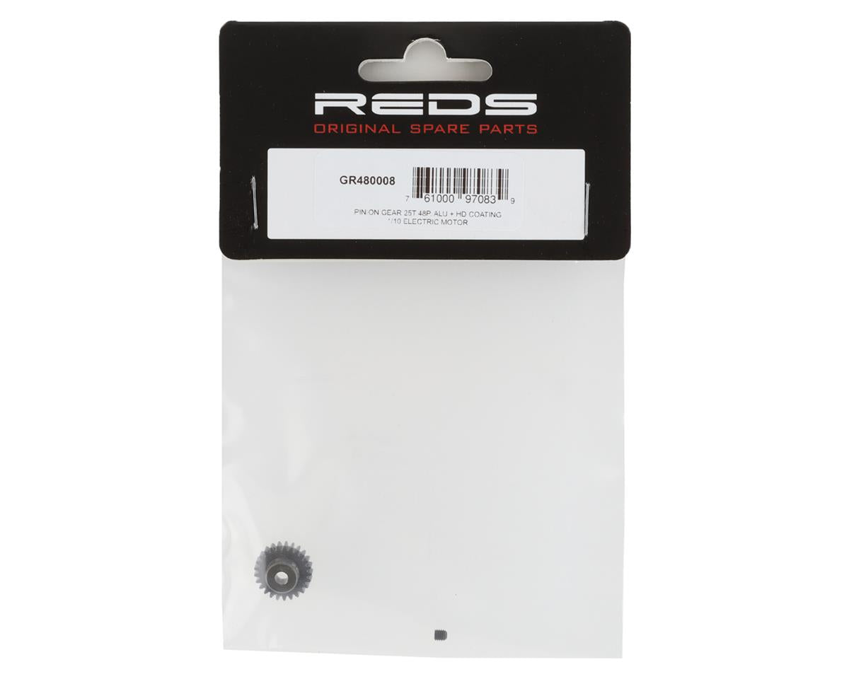 REDS Hard Coated 48P Aluminum Pinion Gear (25T)