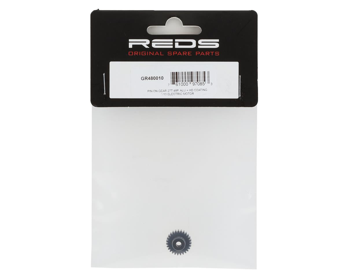 REDS Hard Coated 48P Aluminum Pinion Gear (27T)