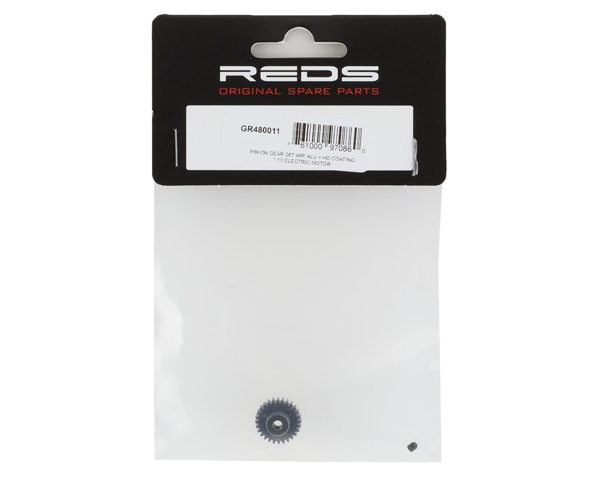 REDS Hard Coated 48P Aluminum Pinion Gear (28T)