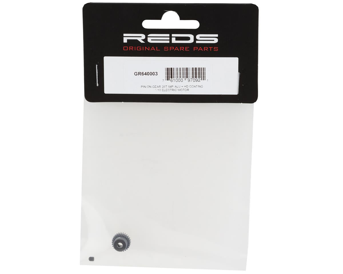REDS Hard Coated 64P Aluminum Pinion Gear (26T)