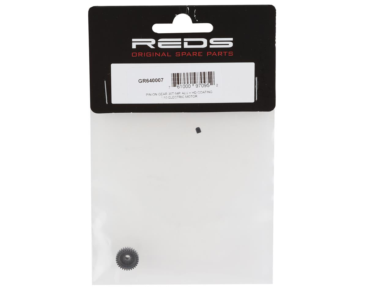 REDS Hard Coated 64P Aluminum Pinion Gear (30T)