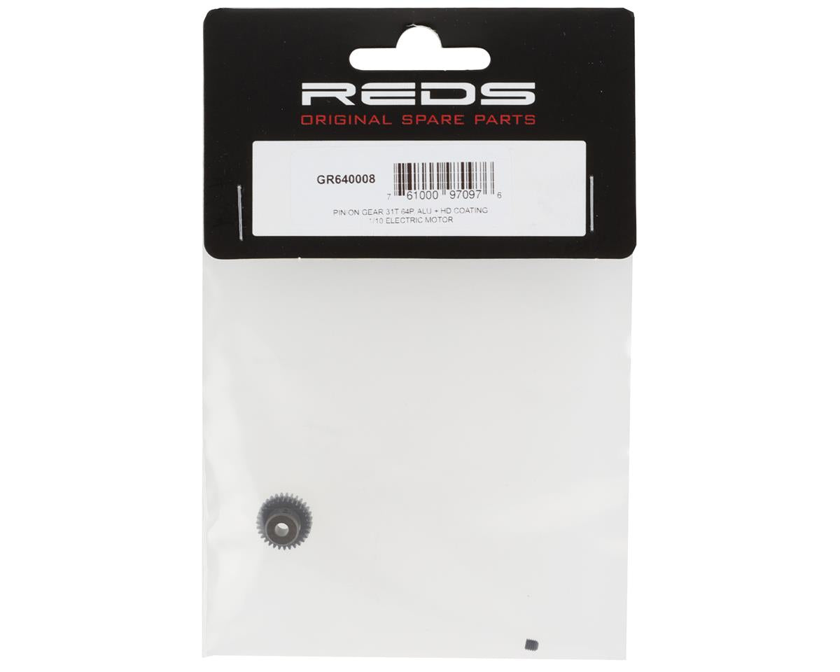 REDS Hard Coated 64P Aluminum Pinion Gear (31T)