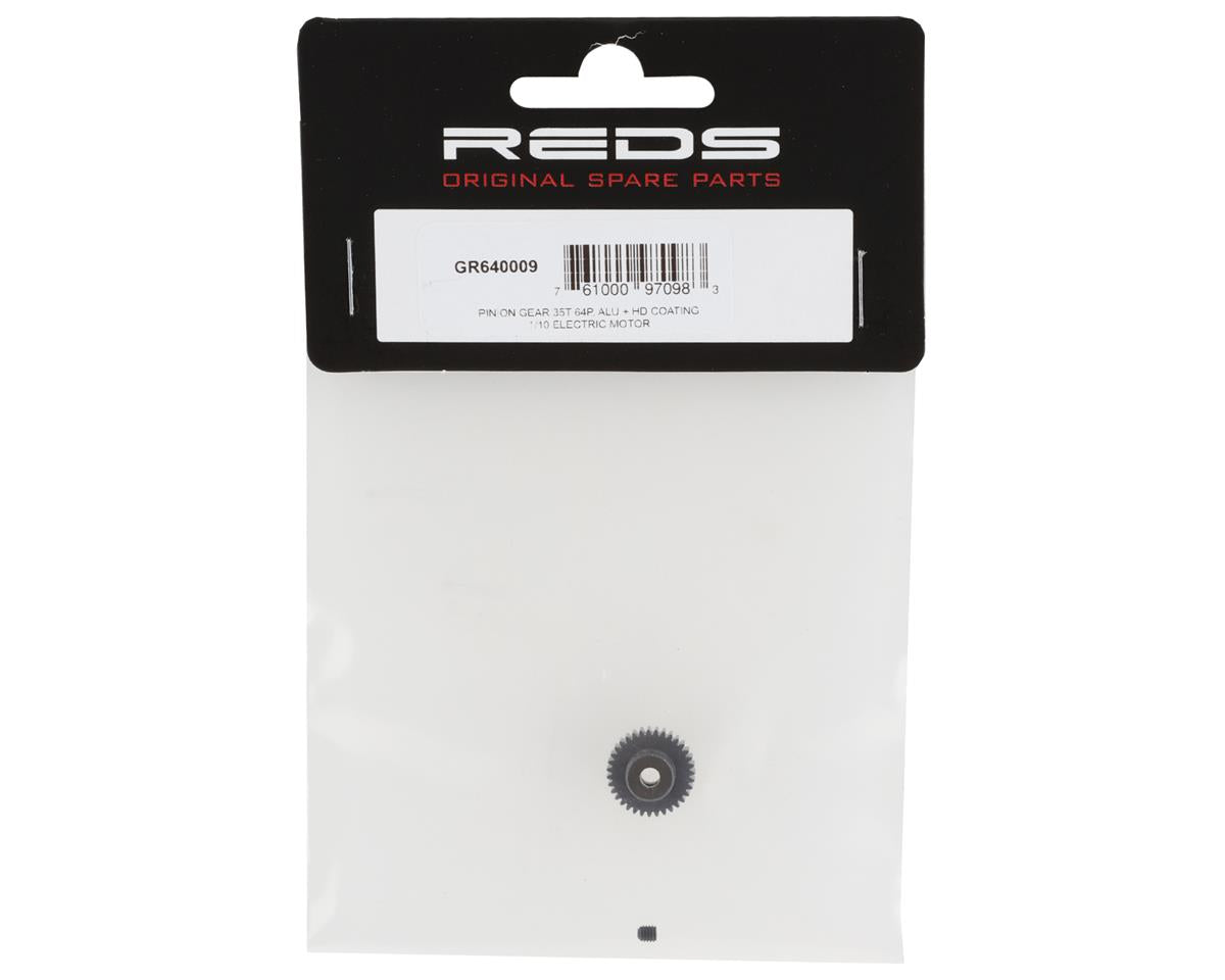 REDS Hard Coated 64P Aluminum Pinion Gear (35T)