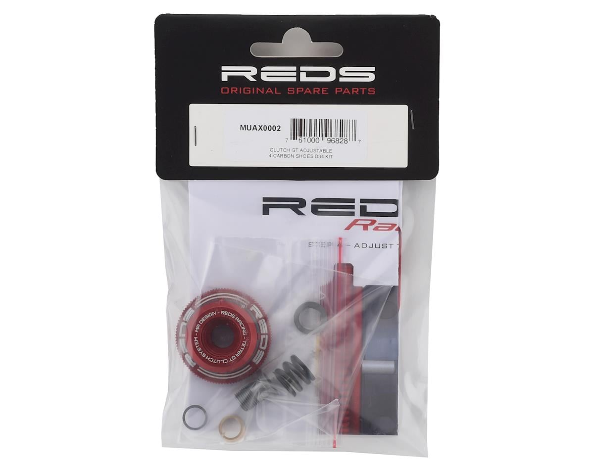 REDS 34mm "Tetra" Carbon GT Adjustable 4-Shoe Clutch System