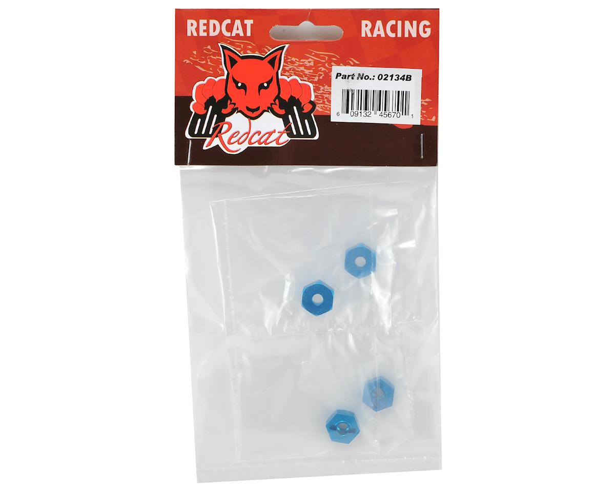 Redcat 12mm Aluminum Wheel Hex (Blue) (4)