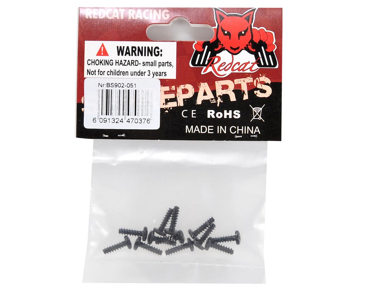 Redcat 3x10mm Button Head Self Tapping Phillips Screw (12)